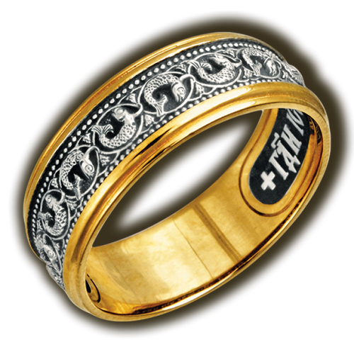 Кольцо из золочёного серебра ЮЗ Елизавета