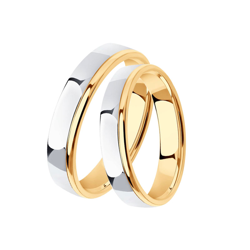 Золотое обручальное кольцо 3,5 мм