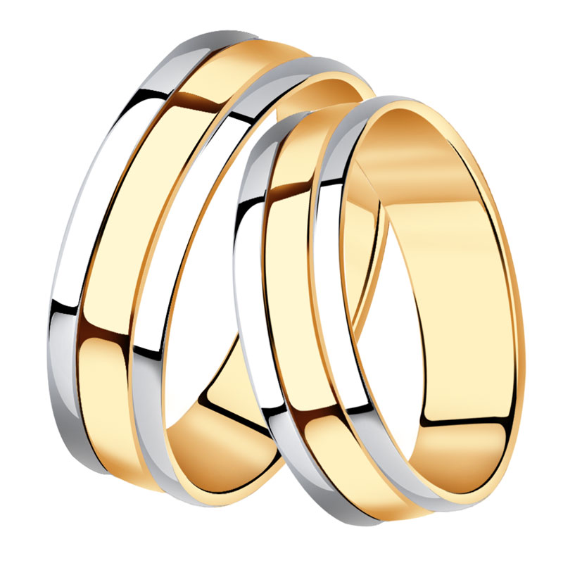 Золотое обручальное кольцо 5,5 мм SOKOLOV