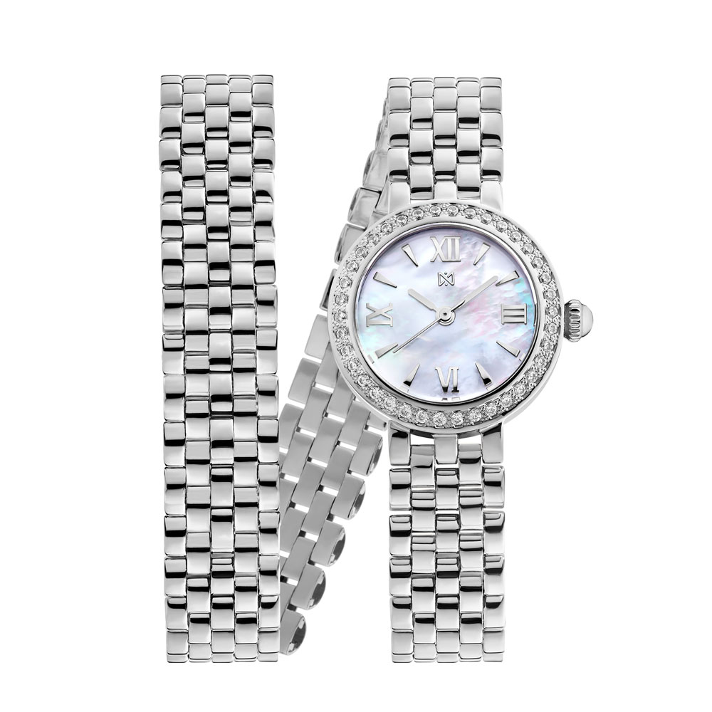 Серебряные женские часы Ника 4005.1.9.93b.155
