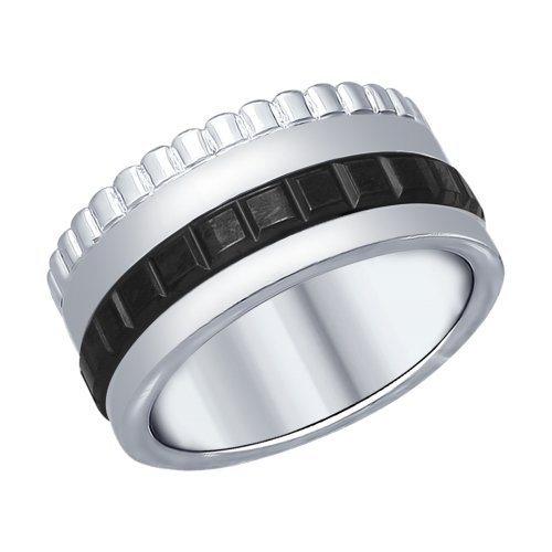 Серебряное кольцо SOKOLOV с керамикой