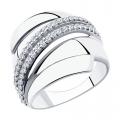 Серебряное кольцо Diamant с фианитом