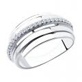 Серебряное кольцо Diamant с фианитом