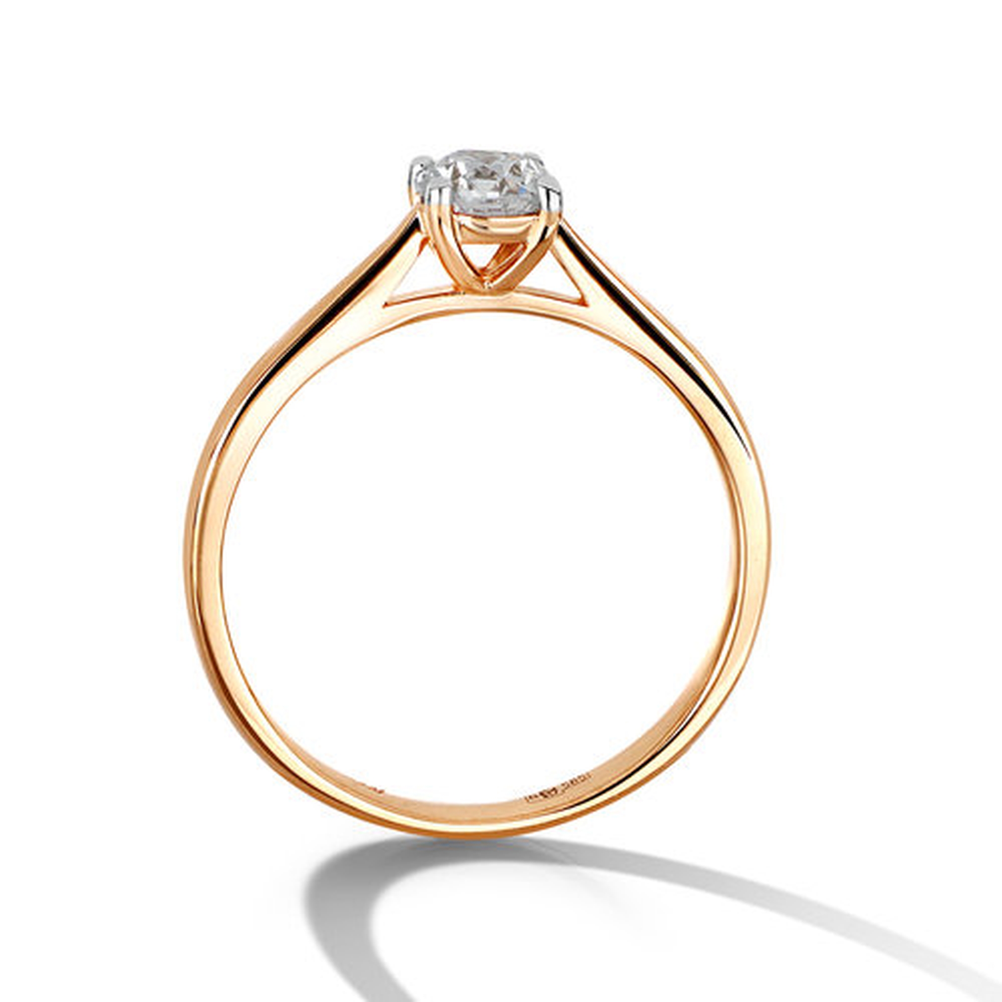 Золотое кольцо ERA Jewellery с бриллиантом