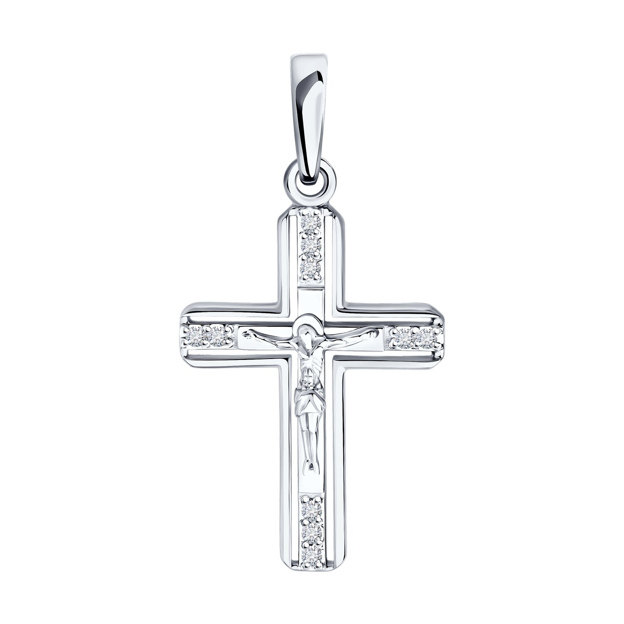 Золотая подвеска SOKOLOV с бриллиантом