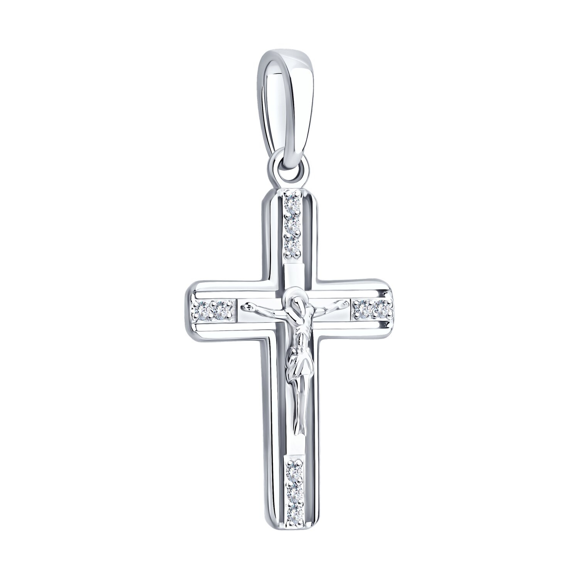 Золотая подвеска SOKOLOV с бриллиантом