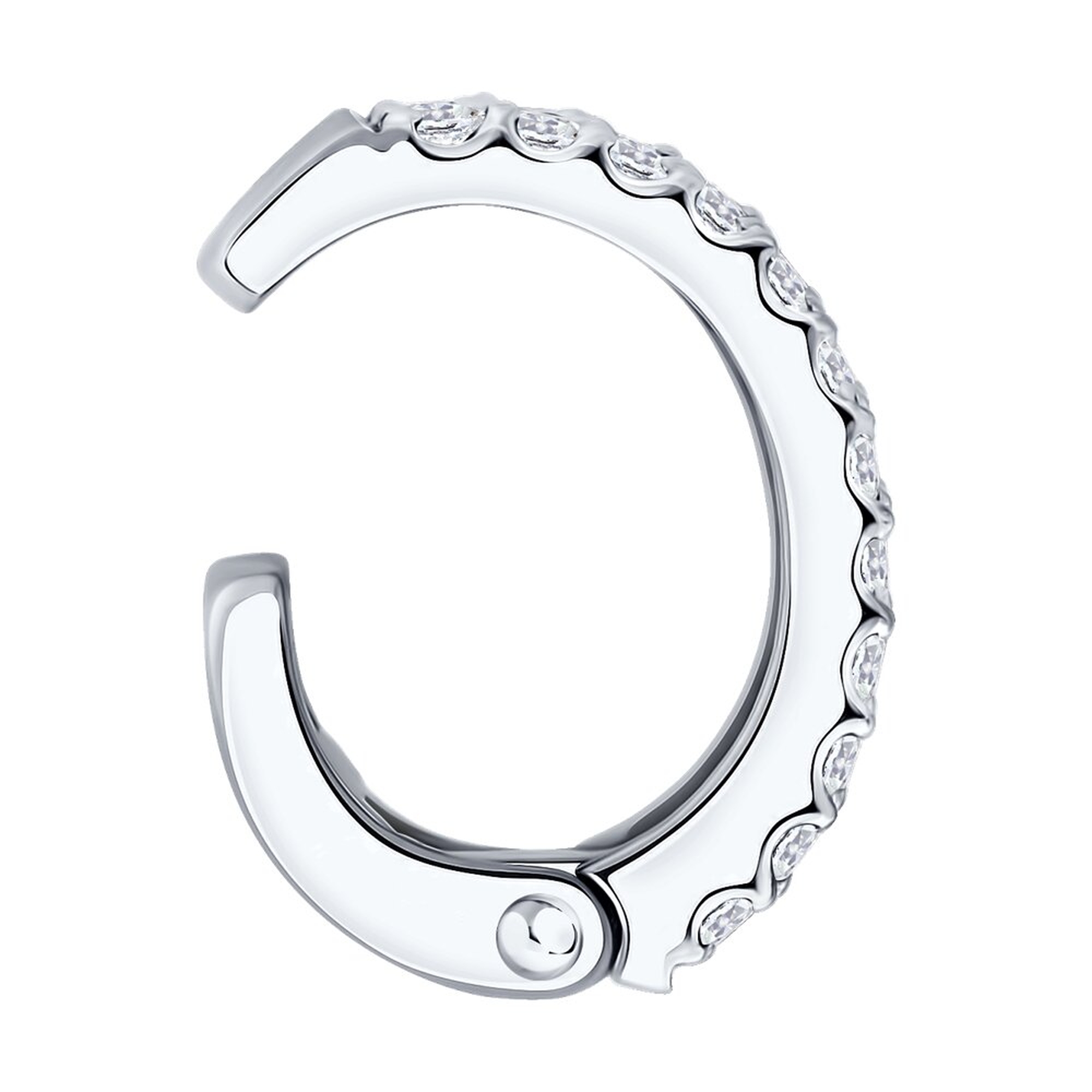 Золотые серьги SOKOLOV с бриллиантом