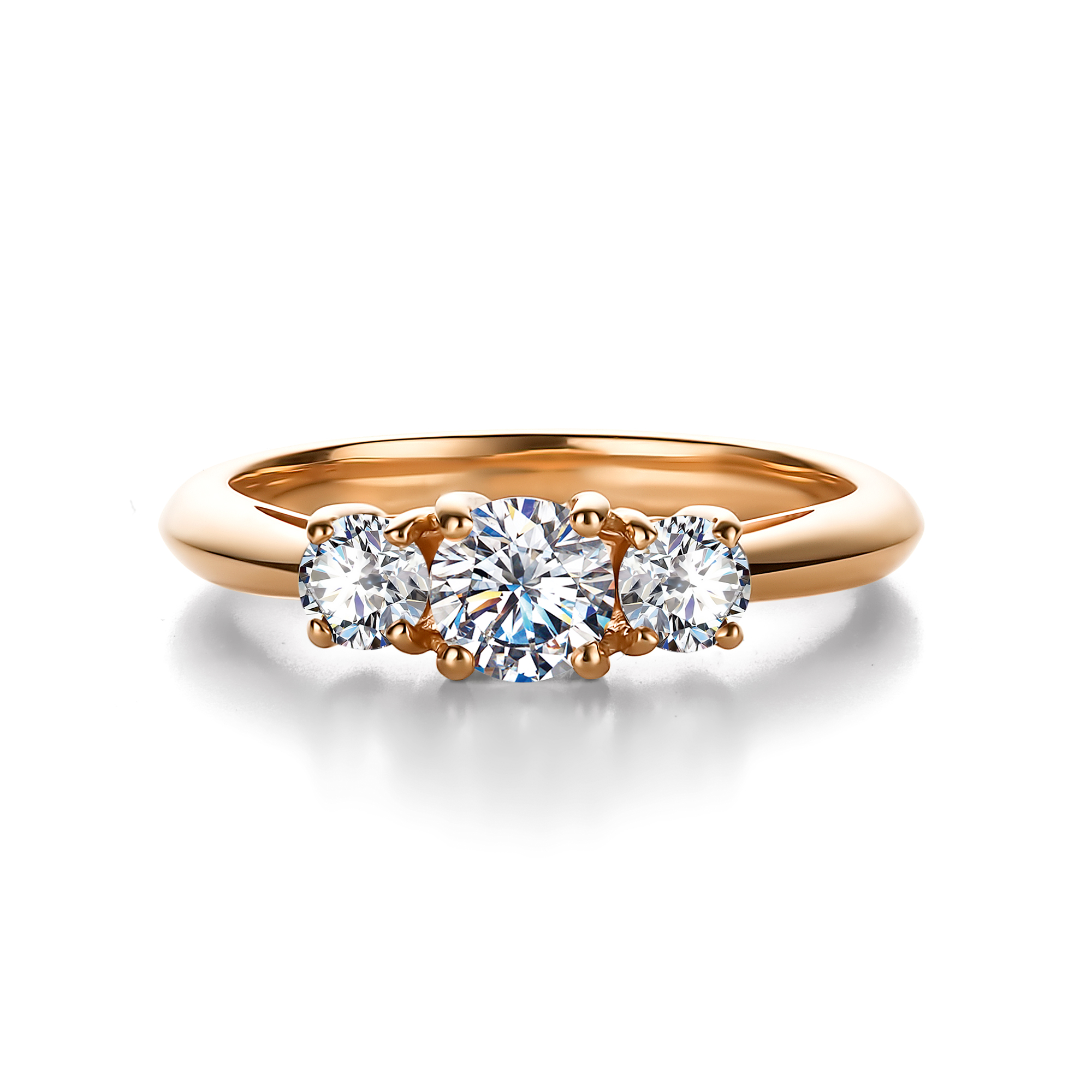 Золотое кольцо АЛЬКОР с бриллиантом