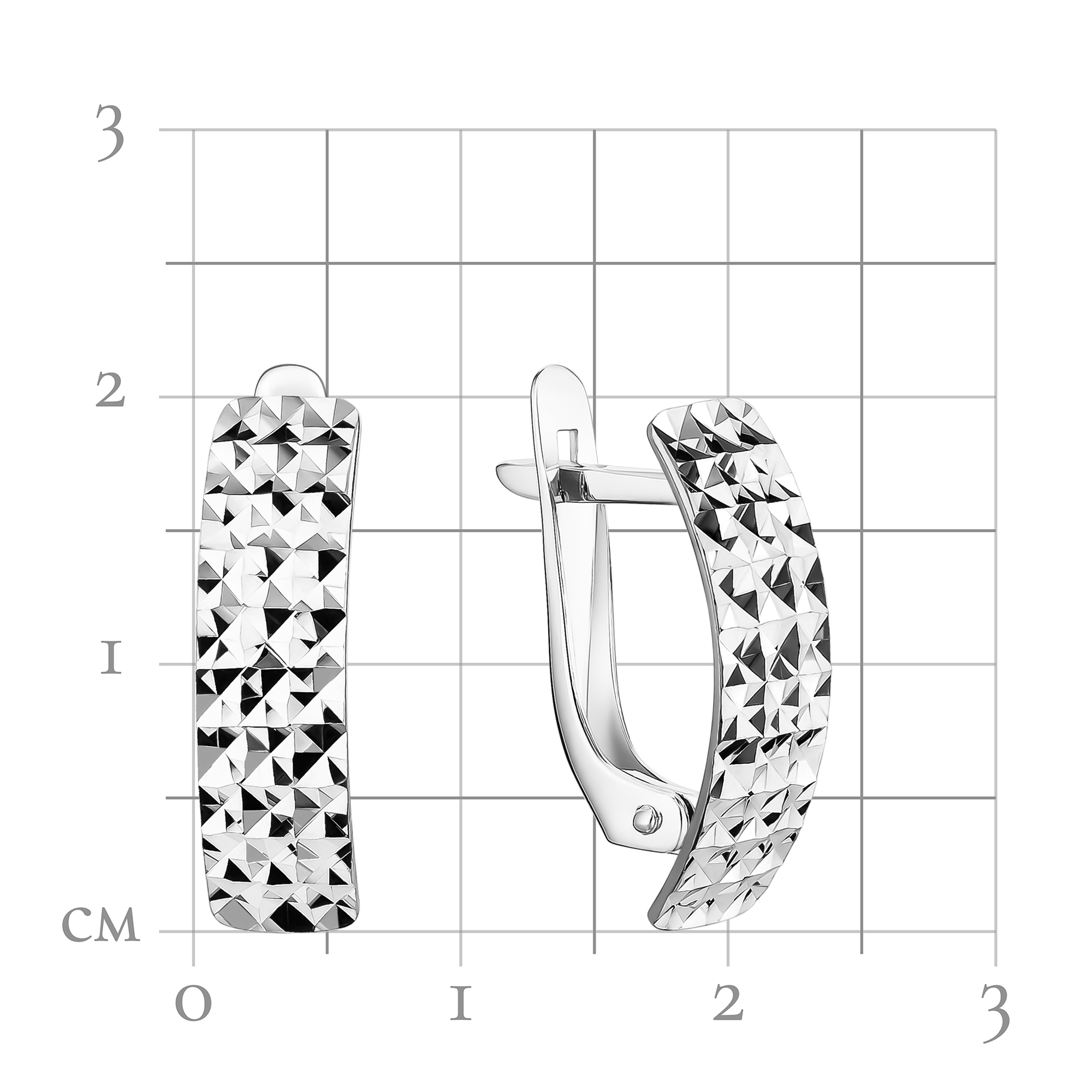 Серебряные серьги TALANT