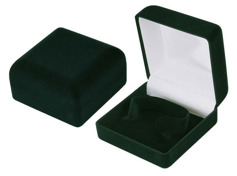 Футляр флокированный квадратный под часы и браслет серия Классика