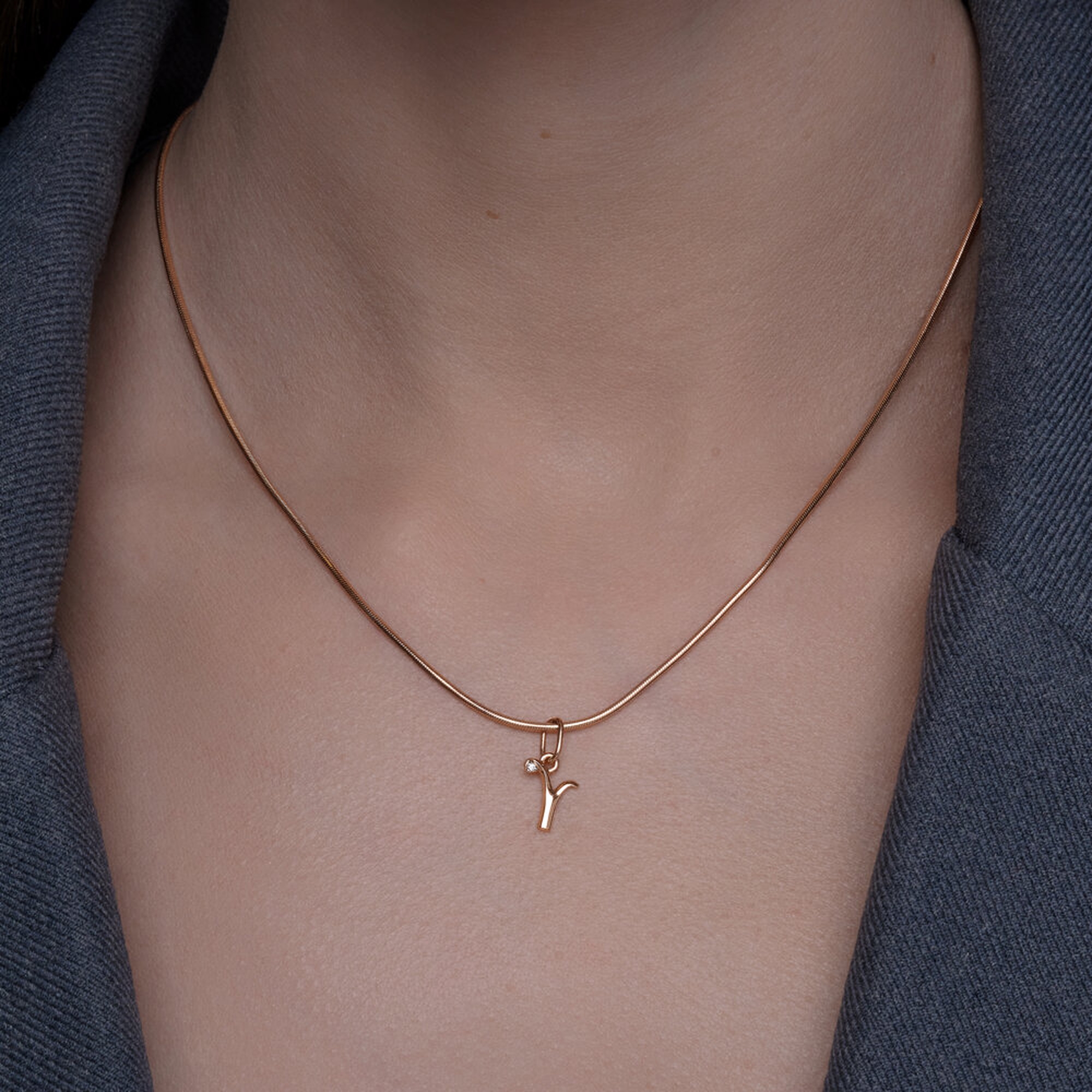 Золотая подвеска SOKOLOV с фианитом