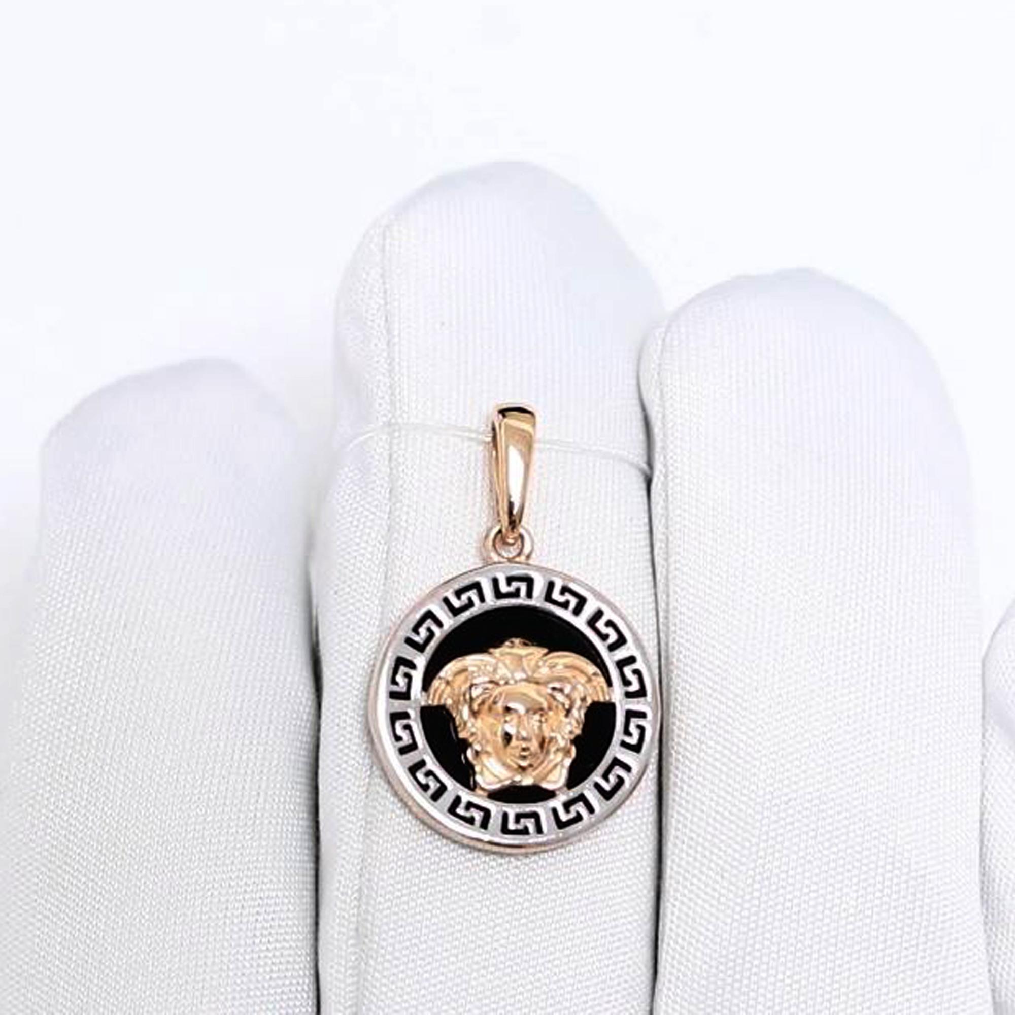 Золотая подвеска SOKOLOV с агатом