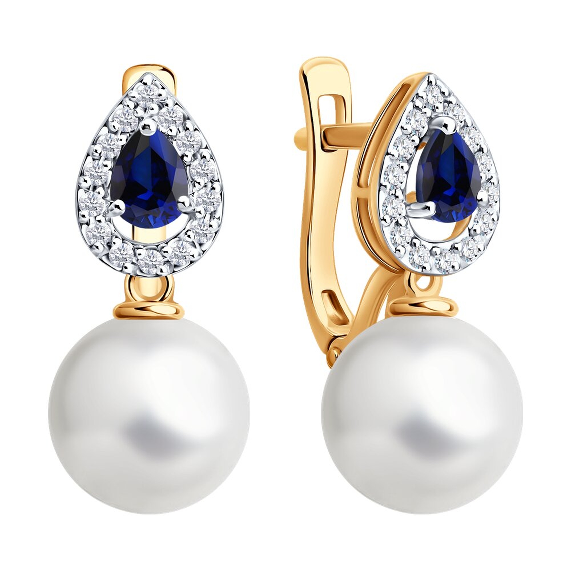 Золотые серьги SOKOLOV