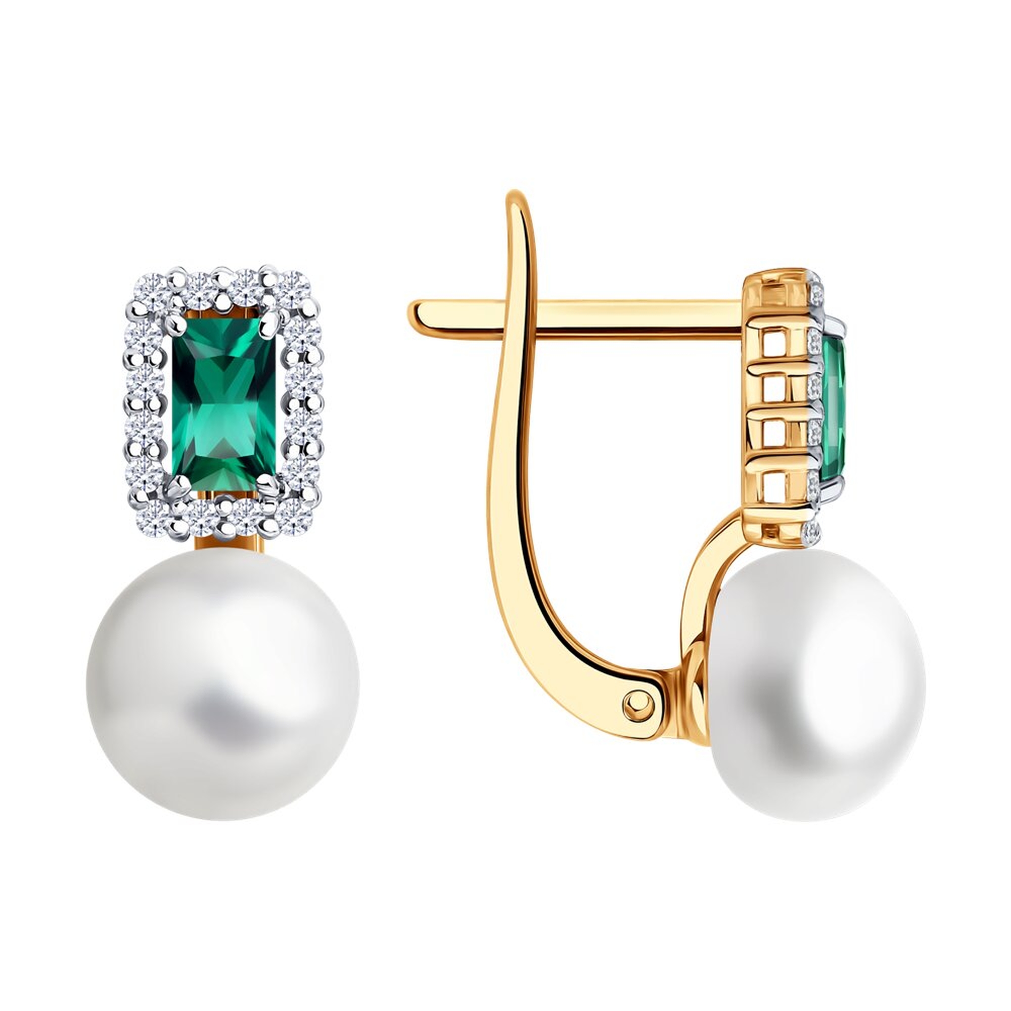 Золотые серьги SOKOLOV