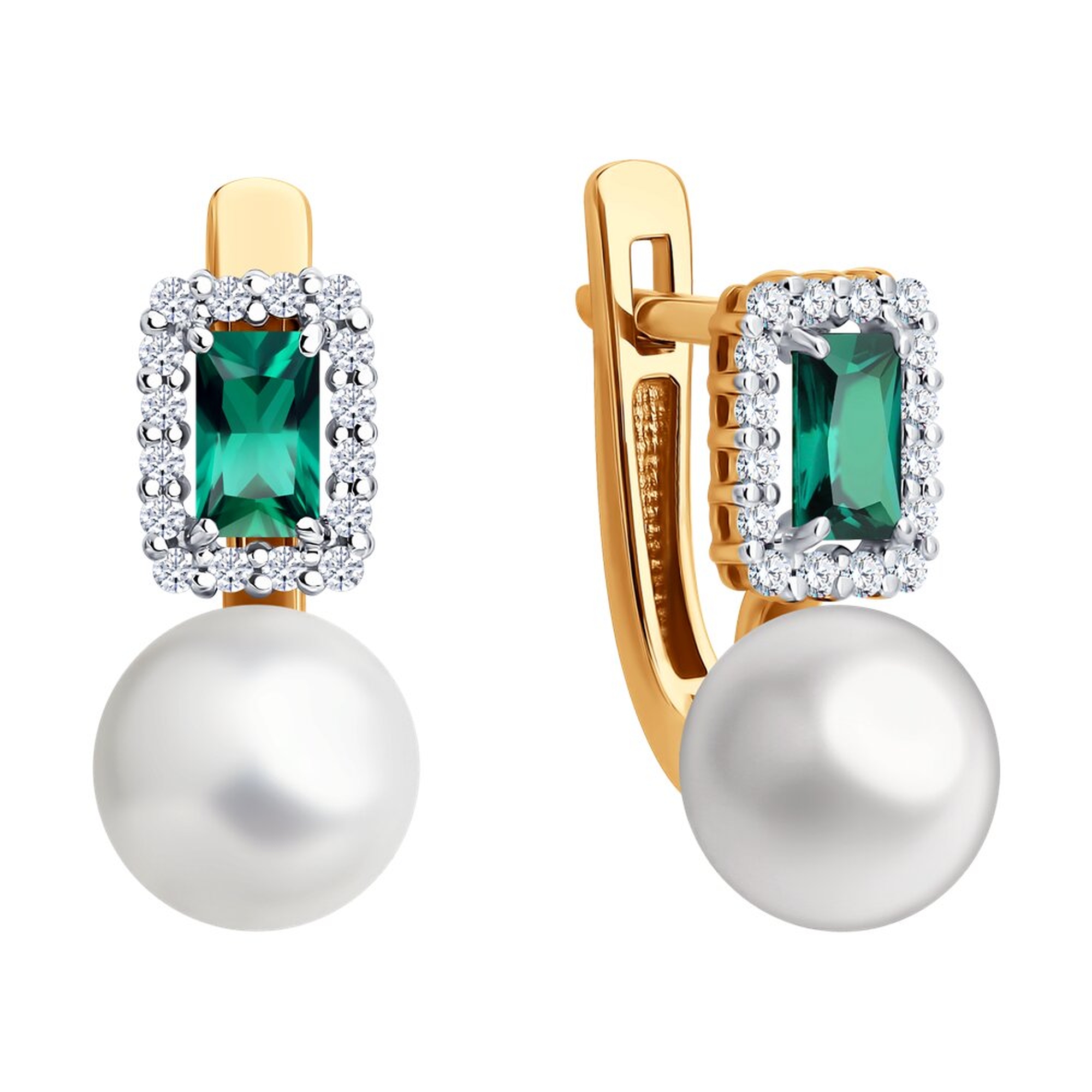 Золотые серьги SOKOLOV