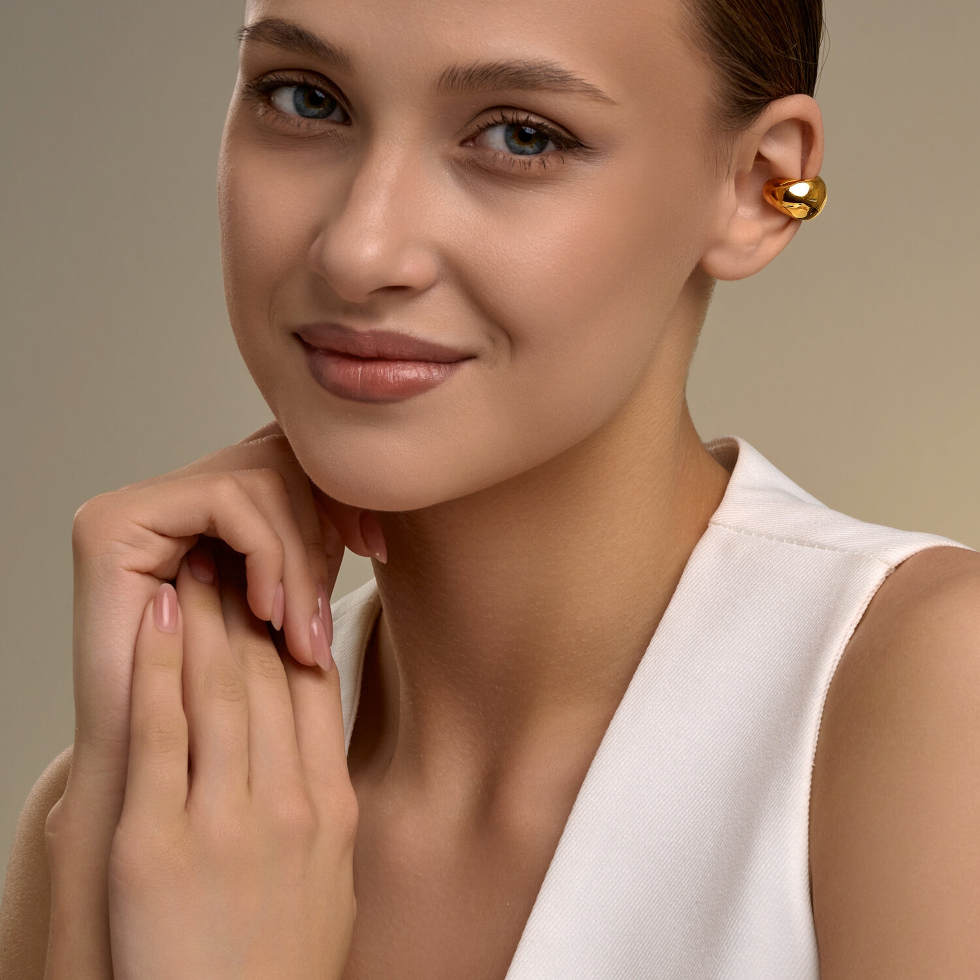 Серьги из лимонного серебра SOKOLOV