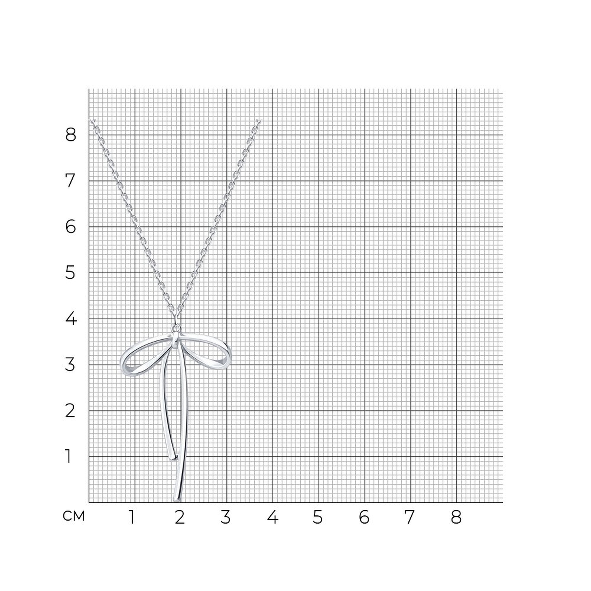 Серебряное колье SOKOLOV