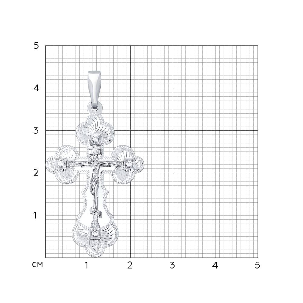 Серебряная подвеска SOKOLOV с фианитом