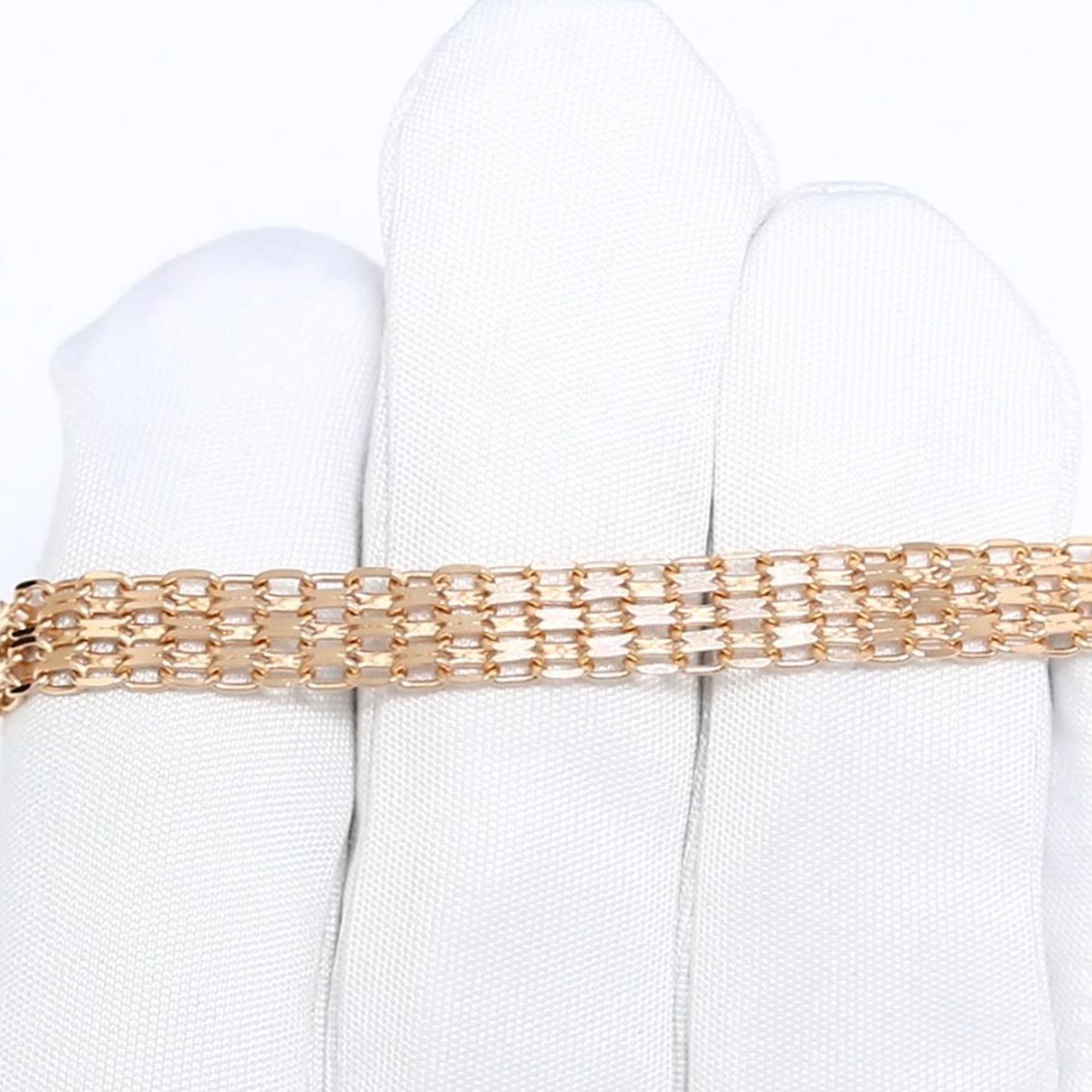 Золотой браслет Karatov