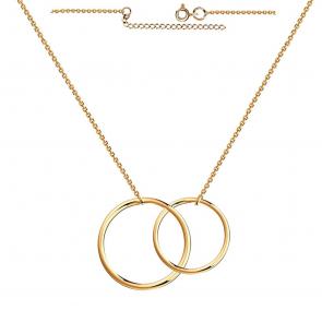 Золотое колье Золотые узоры 00-59-0004-00 фото