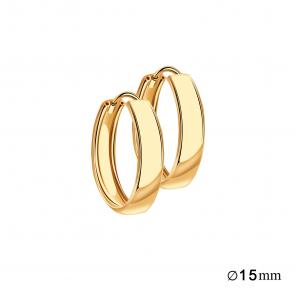 Золотые серьги Золотые узоры 00-62-0513-00 фото