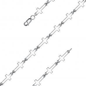 Серебряный браслет-крест Высоковы 585 01-000183-104000 фото