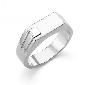 Серебряное кольцо Караваевская ювелирная фабрика 01-0039-s фото