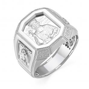 Серебряное кольцо Святого равноапостольного князя Владимира Караваевская ювелирная фабрика 01-0057-s фото