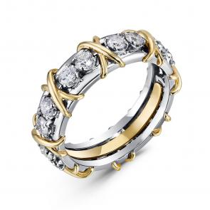 Кольцо из белого золота ERA Jewellery с бриллиантом 01-02656-12-001-01-03 фото