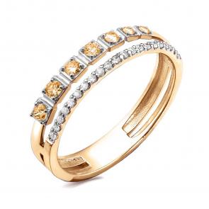 Золотое кольцо ERA Jewellery с бриллиантом 01-03207-01-037-01-01 фото