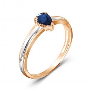 Золотое кольцо ERA Jewellery с сапфиром 01-03222-01-002-01-01 фото