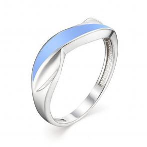 Серебряное кольцо АЛЬКОР с эмалью 01-1096/ЭМ32-00 фото