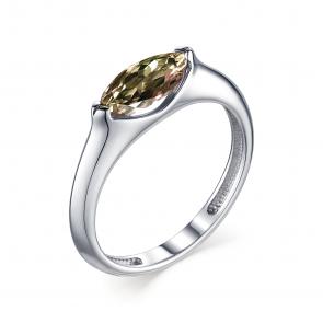 Серебряное кольцо АЛЬКОР с султанитом 01-1599/00СТ-00 фото