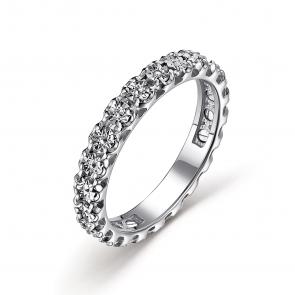 Серебряное кольцо АЛЬКОР с бриллиантом 01-3038/000Б-00 фото