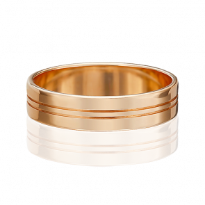 Золотое обручальное кольцо Platina 01-3253-00-000-1110-18 фото