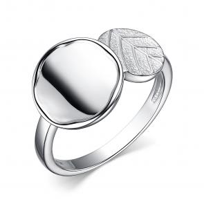 Серебряное кольцо АЛЬКОР 01-3676/0000-00 фото