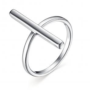 Серебряное кольцо АЛЬКОР 01-3695/0000-00 фото