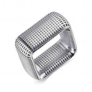 Серебряное кольцо АЛЬКОР 01-3742/0000-00 фото