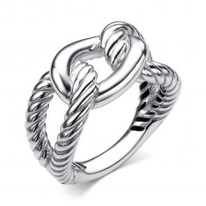 Серебряное кольцо АЛЬКОР 01-3743/0000-00 фото