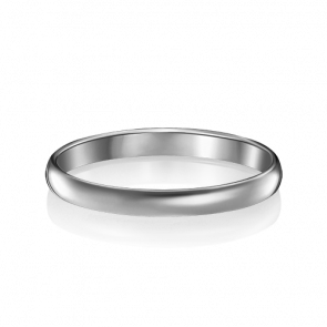 Обручальное кольцо из белого золота Platina 01-3916-00-000-1120-11 фото