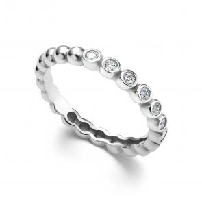 Серебряное кольцо АЛЬКОР с фианитом 01-4049/00КЦ-00 фото