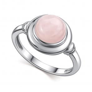 Серебряное кольцо АЛЬКОР с кварцем 01-4412/00РК-00 фото