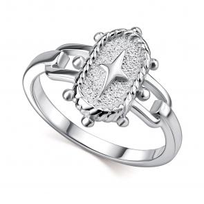 Серебряное кольцо АЛЬКОР 01-4625/0000-00 фото