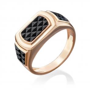 Кольцо из комбинированного золота Platina 01-4709-00-000-1111-22 фото