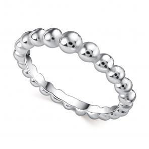 Серебряное кольцо АЛЬКОР 01-4741/0000-00 фото