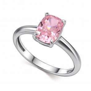 Серебряное кольцо АЛЬКОР с фианитом 01-4763/0БТ5-00 фото