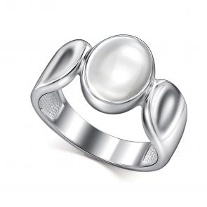 Серебряное кольцо АЛЬКОР с горным хрусталём 01-4824/00ГХ-00 фото