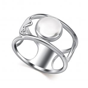 Серебряное кольцо АЛЬКОР с горным хрусталём 01-4825/00ГХ-00 фото