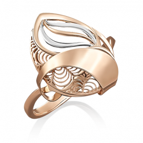 Золотое кольцо Platina 01-4975-00-000-1110-65 фото