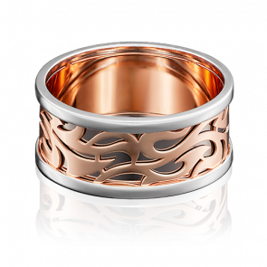 Золотое обручальное кольцо Platina 01-4987-00-000-1111 фото